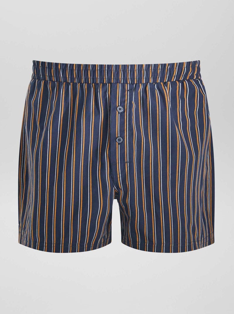 3 Boxer Shorts BLUE - Kiabi