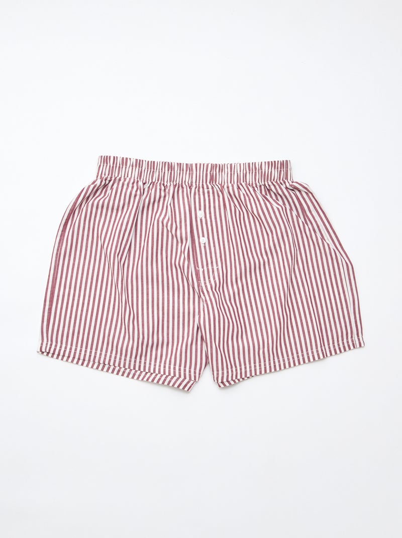3 Boxers Red - Kiabi