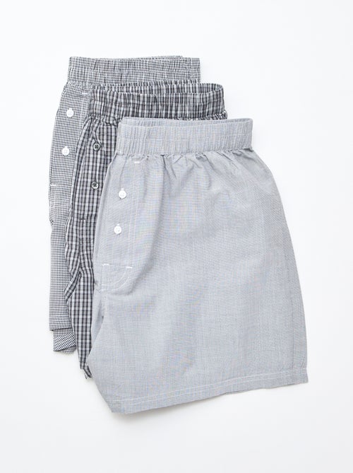 3 Boxershorts - Kiabi
