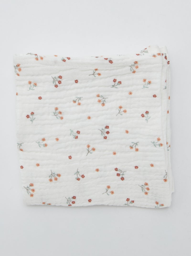3-Pack Baby Swaddles Beige - Kiabi