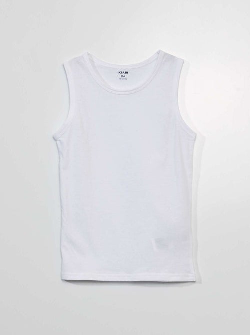 3-Pack Cotton Undershirts - Kiabi