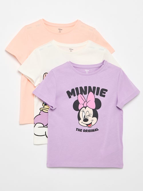 3-Pack \'Disney\' Short-Sleeved T-shirts - Kiabi