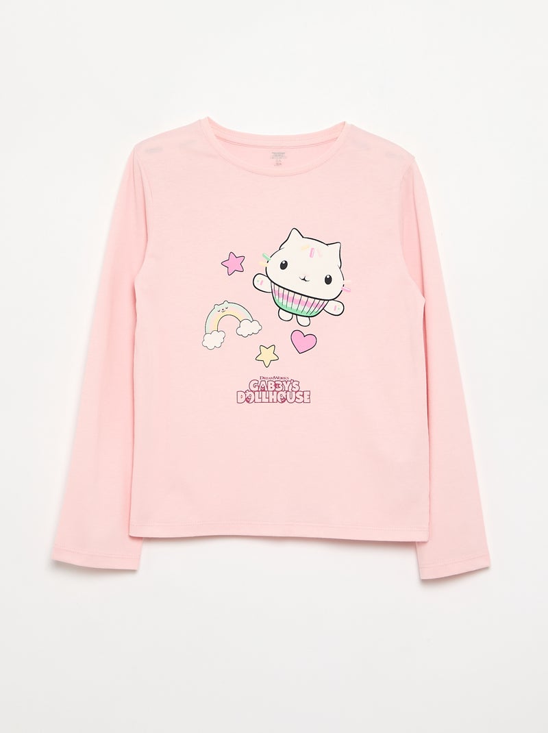 3-Pack 'Gabby's Dollhouse' Long-Sleeve T-Shirts Pink - Kiabi