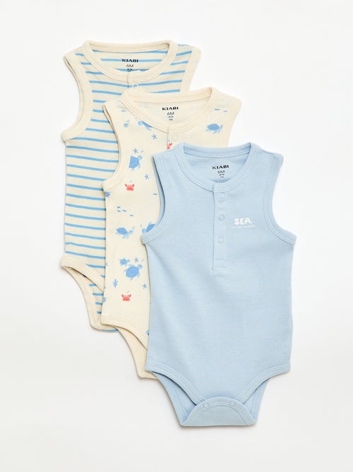 3-Pack of Bodysuits - 3 pieces - Kiabi