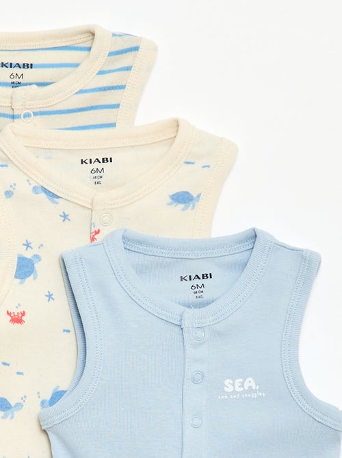 3-Pack of Bodysuits - 3 pieces - Kiabi