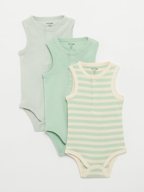 3-Pack of Bodysuits - 3 pieces - Kiabi