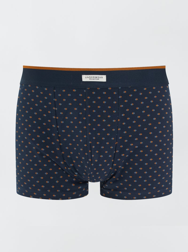 3-Pack of Boxers BLUE - Kiabi