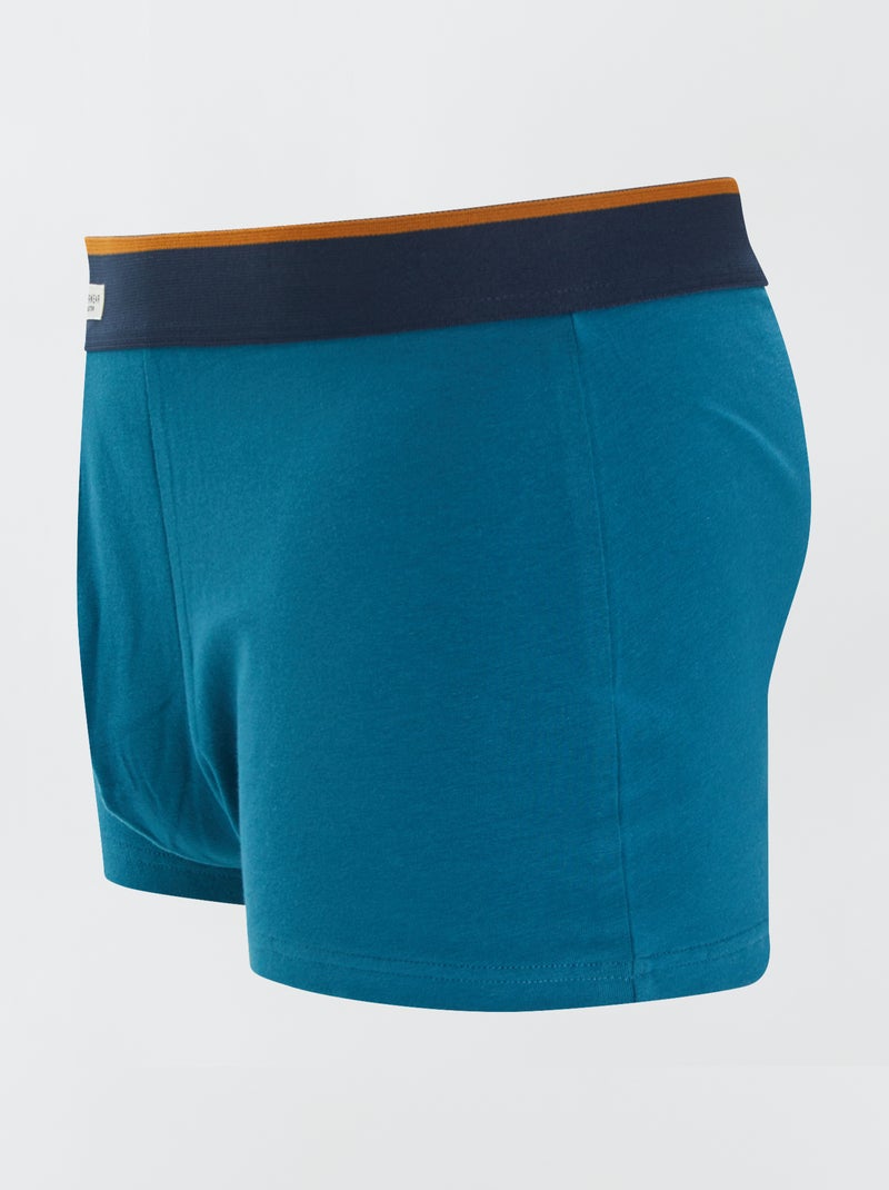 3-Pack of Boxers GREEN - Kiabi