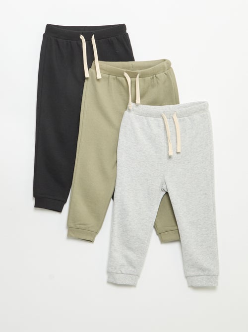 3-pack of French Terry Joggers - Kiabi