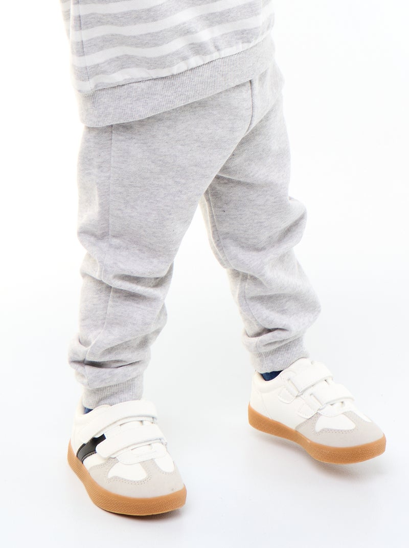 3-pack of French Terry Joggers Black - Kiabi