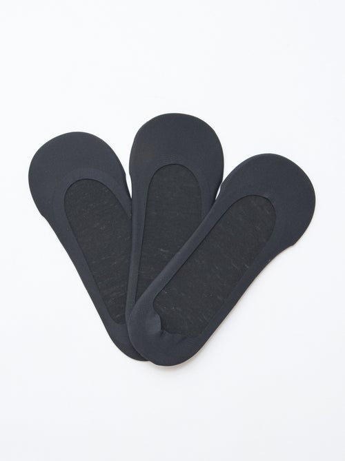 3-Pack of Invisible Liner Socks - Kiabi
