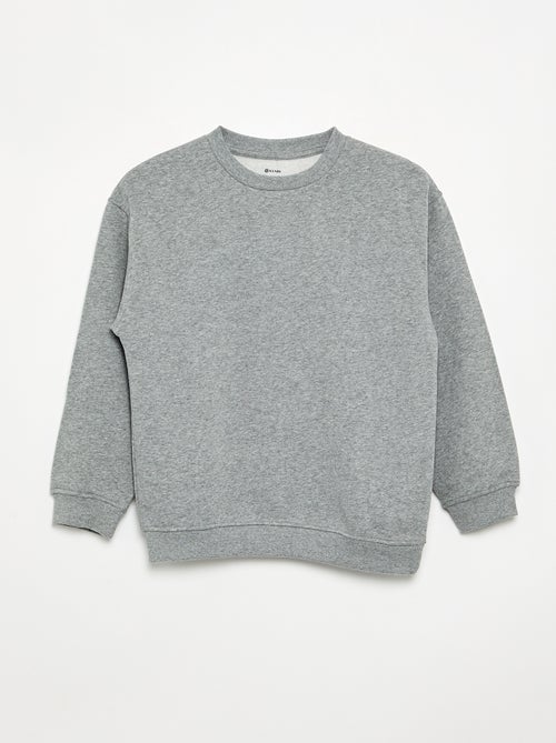 3-pack of long-sleeved fleece sweatshirts - Kiabi