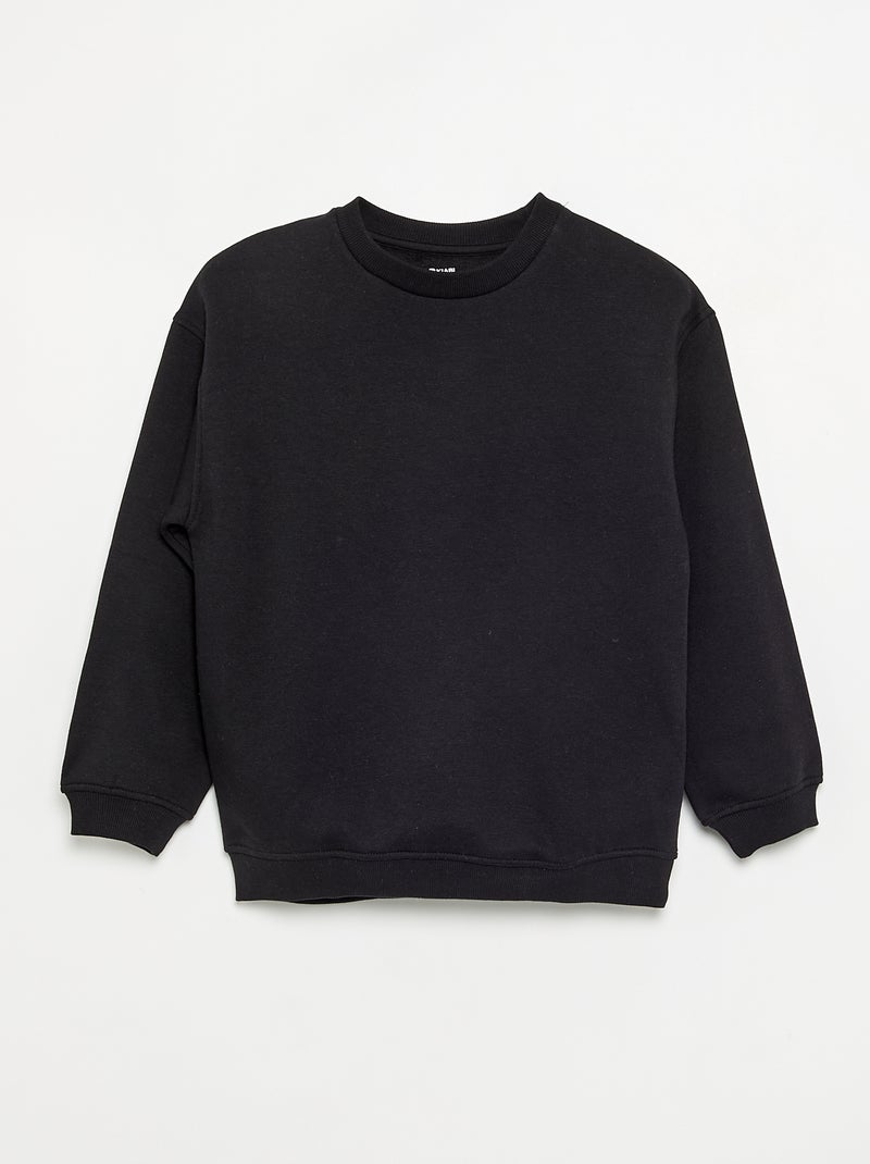 3-pack of long-sleeved fleece sweatshirts Grey - Kiabi