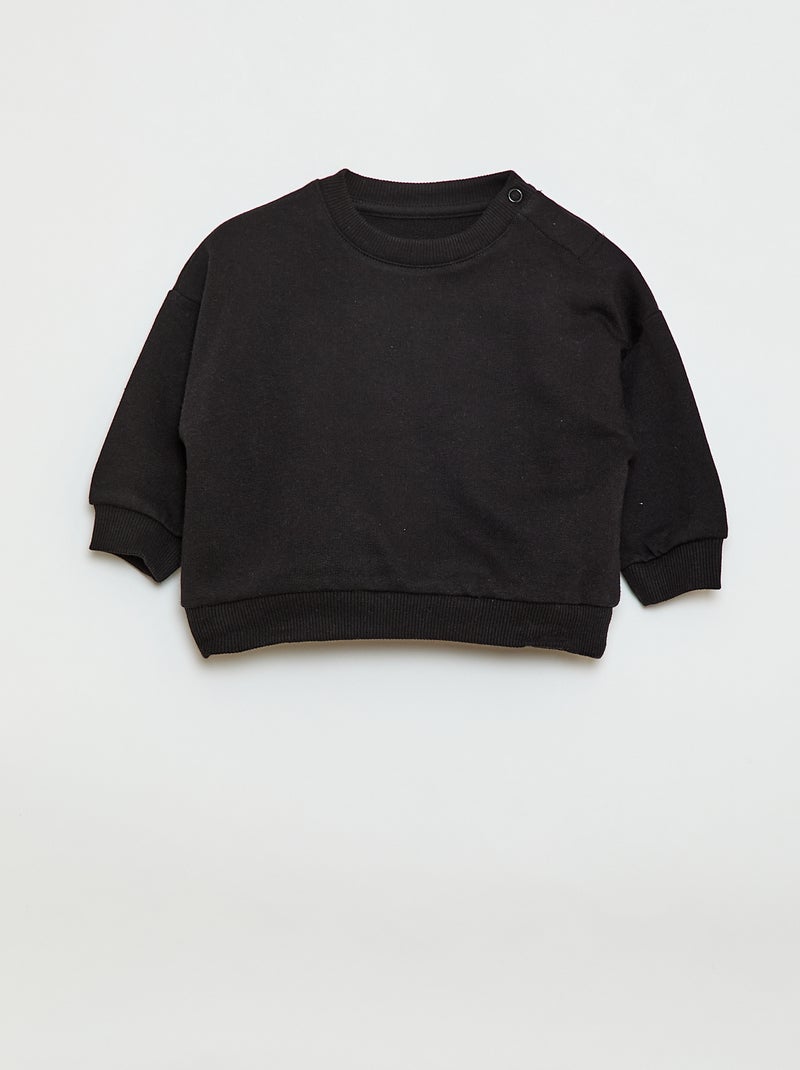 3-Pack of Plain Sweatshirts Grey - Kiabi