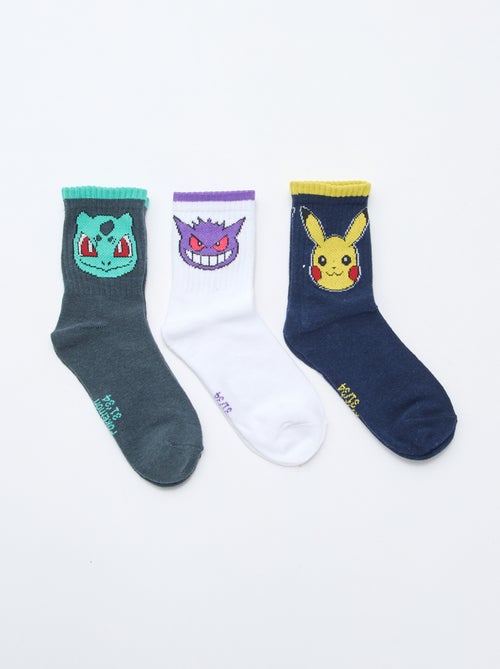 3-Pack of 'Pokemon' Socks - Kiabi