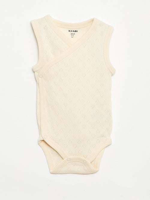 3-pack of ribbed bodysuits - Kiabi