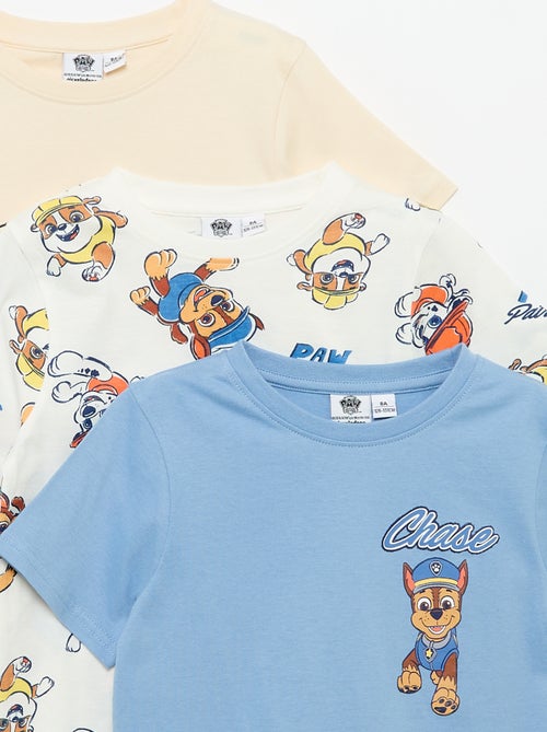 3-Pack 'Paw Patrol' Short-Sleeved T-shirts - Kiabi