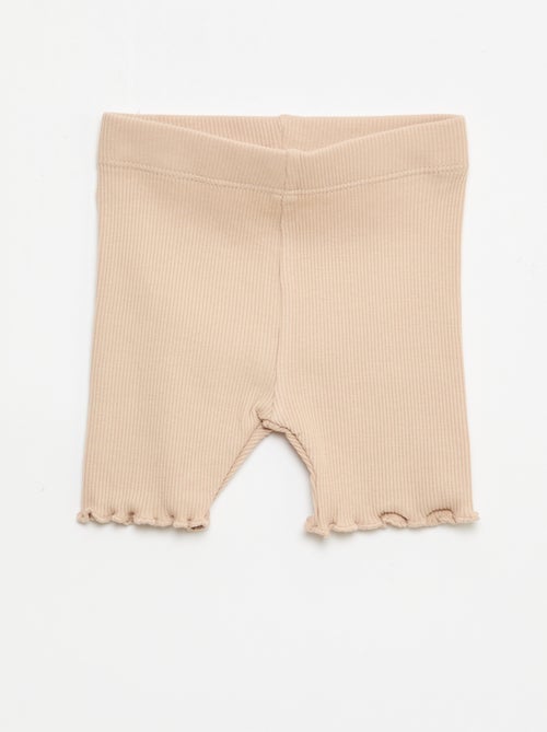 3-Pack Ribbed Cycling Shorts - Kiabi