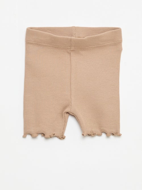 3-Pack Ribbed Cycling Shorts - Kiabi