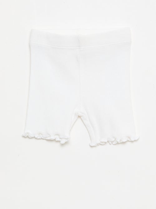 3-Pack Ribbed Cycling Shorts - Kiabi