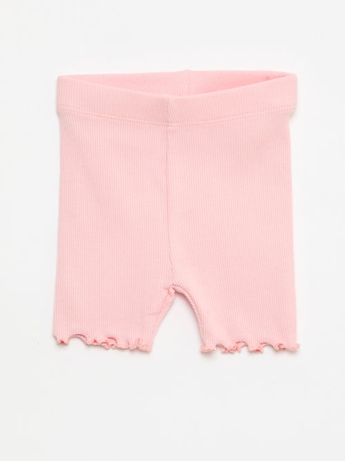 3-Pack Ribbed Cycling Shorts - Kiabi