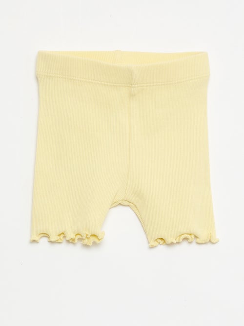 3-Pack Ribbed Cycling Shorts - Kiabi