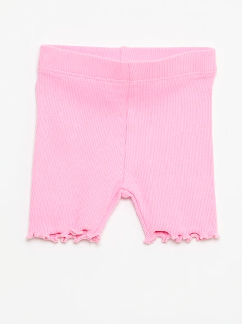 3-Pack Ribbed Cycling Shorts - Kiabi