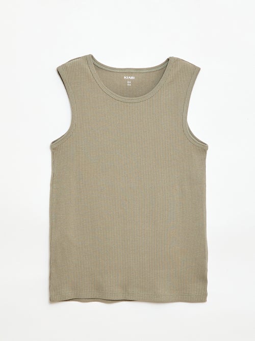 3-Pack Ribbed Tank Tops - Kiabi