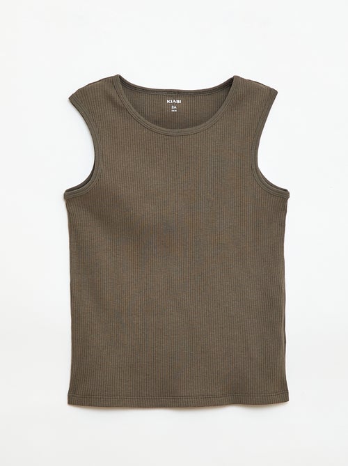 3-Pack Ribbed Tank Tops - Kiabi