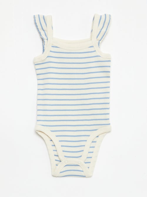 3-Pack Sleeveless Bodysuits - Kiabi