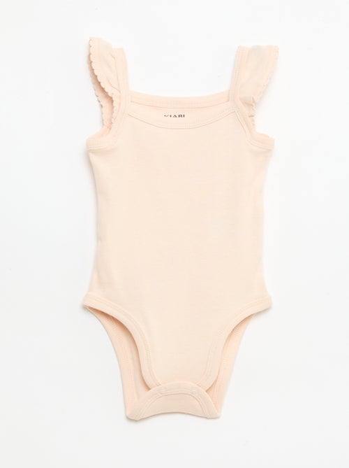 3-Pack Sleeveless Bodysuits - Kiabi