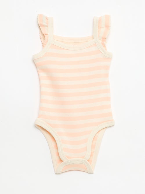 3-Pack Sleeveless Bodysuits - Kiabi