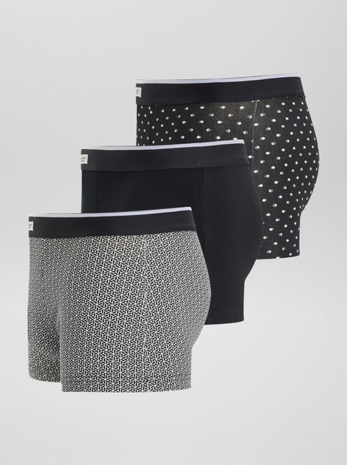 3-pack stretch boxers - Kiabi