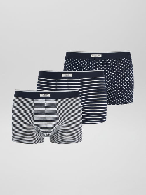 3-pack stretch boxers - Kiabi