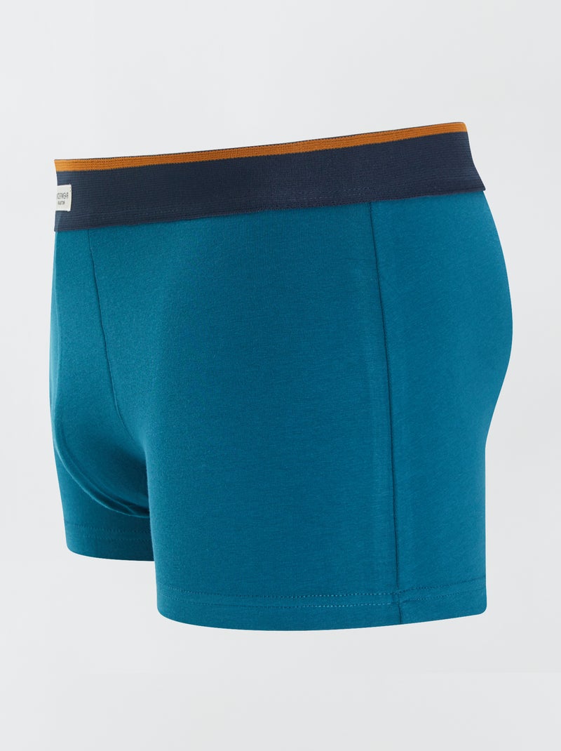 3-pack stretch boxers KHAKI - Kiabi
