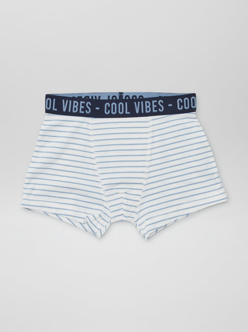 3-Pack Stretch Boxers WHITE - Kiabi