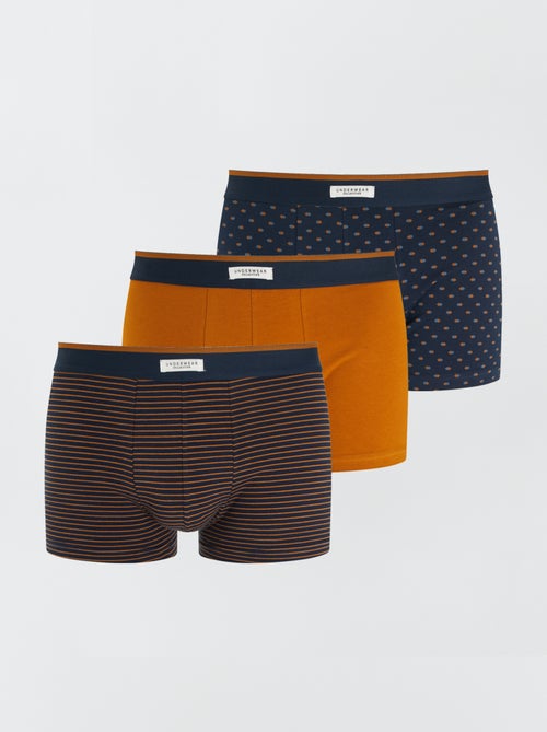 3-pack stretch boxers - Kiabi