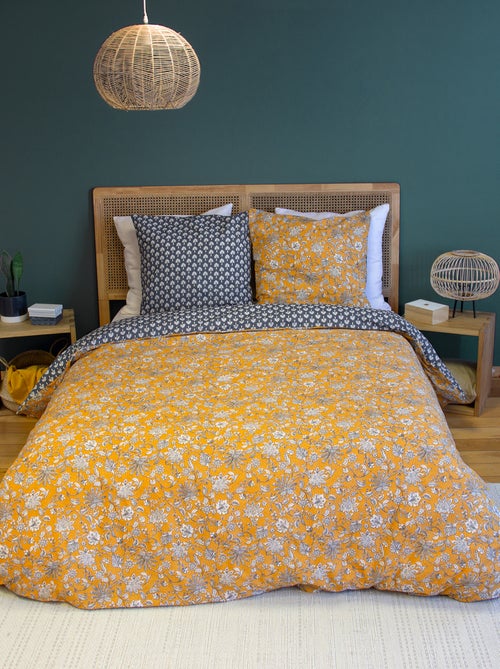 3-Piece Double Duvet Cover Set - Duvet Cover + 2 Pillowcases - Kiabi
