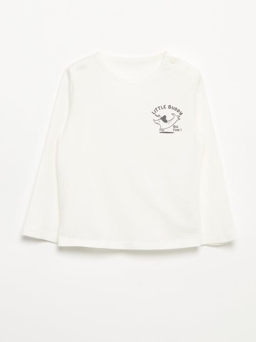 3-teiliges Set: Sweatshirt, Jogginghose und T-Shirt - Kiabi