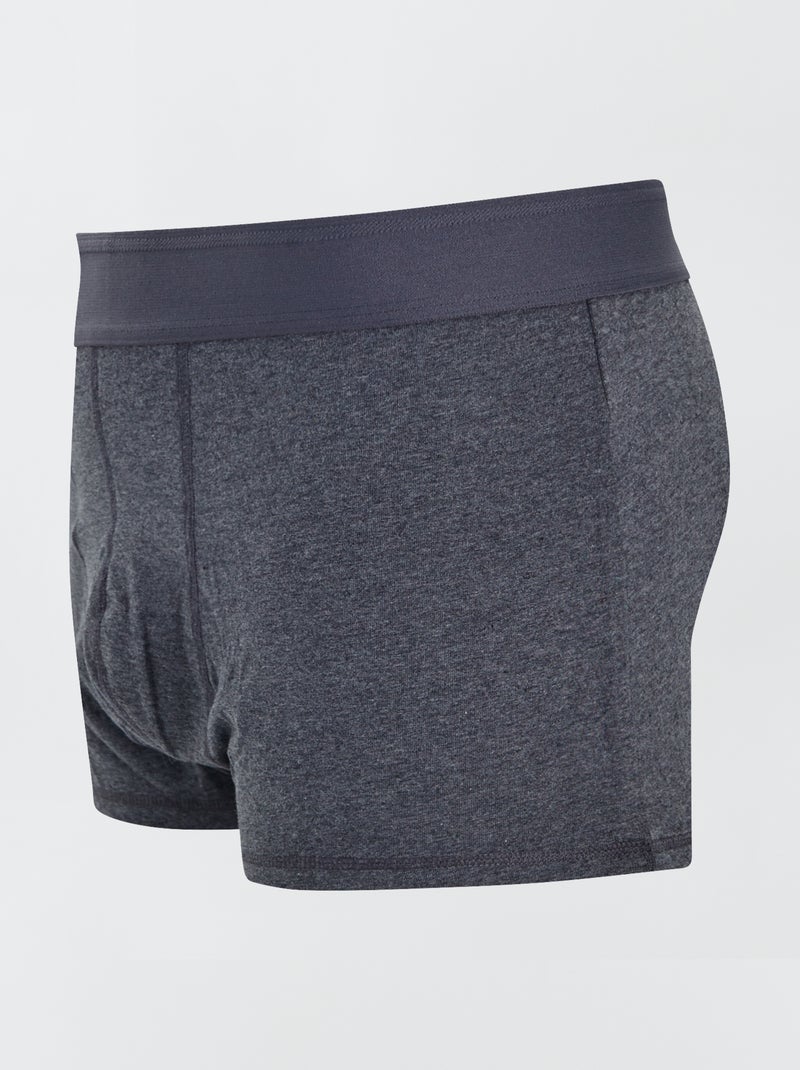 3er-Pack Boxershorts Size+ Grau - Kiabi