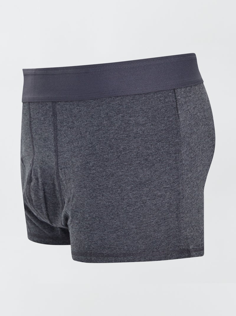3er-Pack Boxershorts Size+ Grau - Kiabi