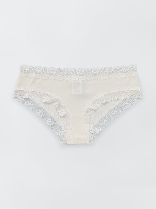 3er-Pack Feinripp-Shortys - Kiabi
