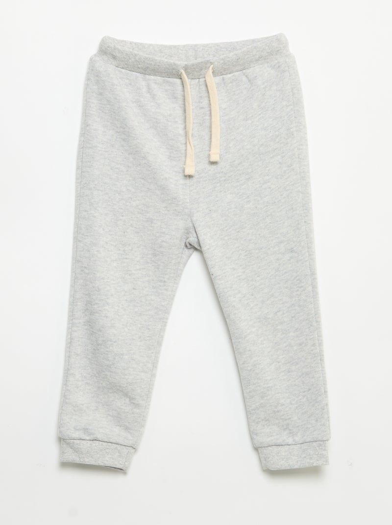 3er-Pack French Terry Jogginghosen Noir - Kiabi