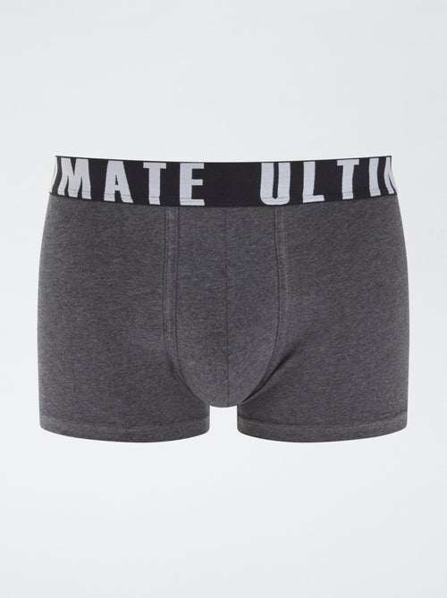 3er-Pack gemusterte Boxershorts - Kiabi