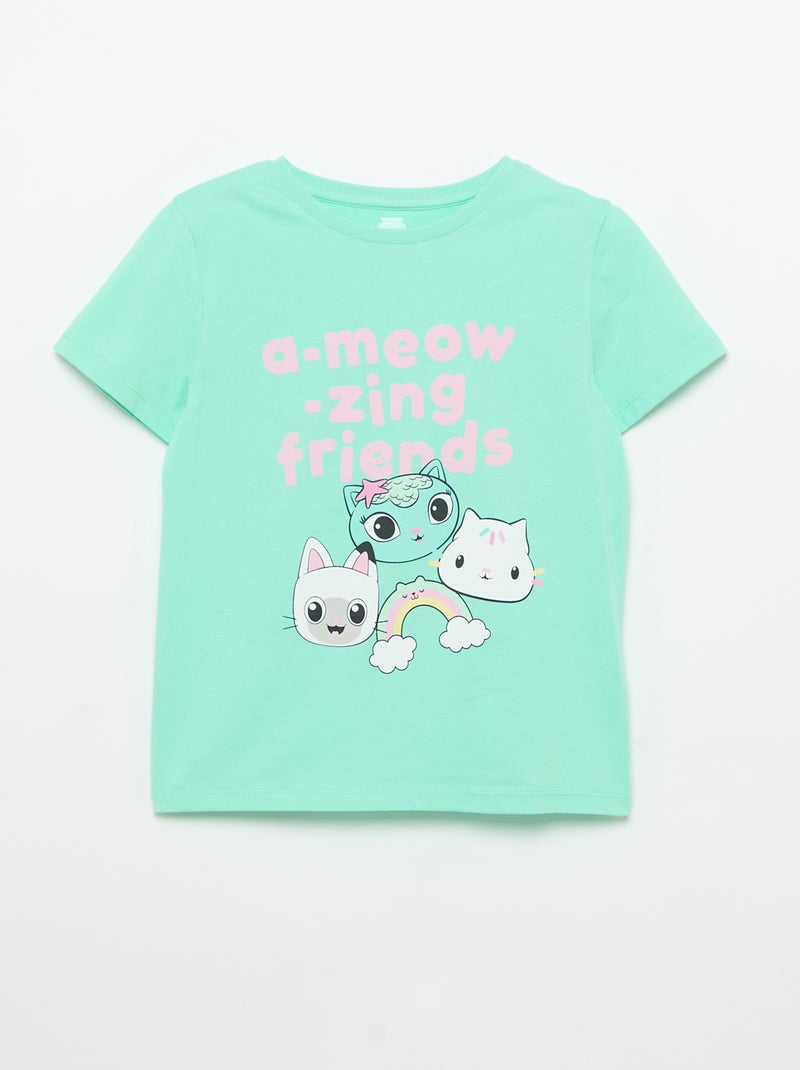 3er-Pack Kurzarm-T-Shirts "Gabby und das magische Haus" Rosa - Kiabi