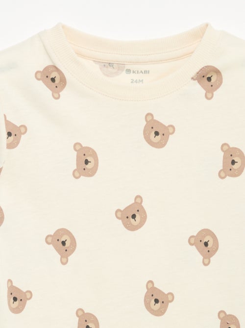 3er-Pack Langarm-T-Shirts - Kiabi