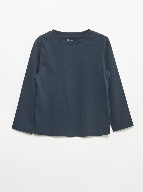 3er-Pack Langarm-T-Shirts - Kiabi