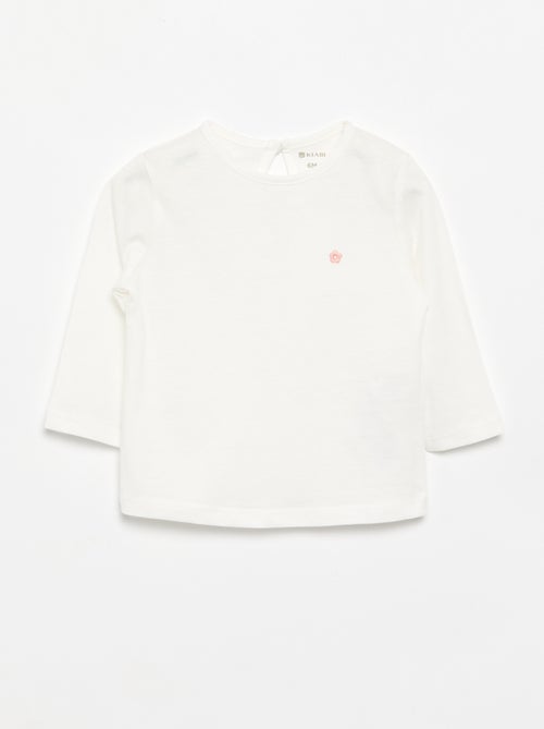 3er-Pack Langarm-T-Shirts - Kiabi