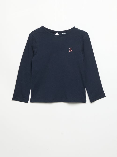 3er-Pack Langarm-T-Shirts - Kiabi