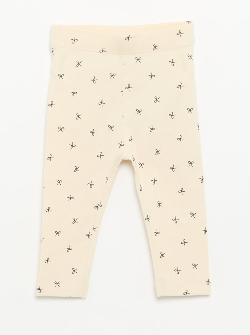 3er-Pack lange Leggings Rosa - Kiabi